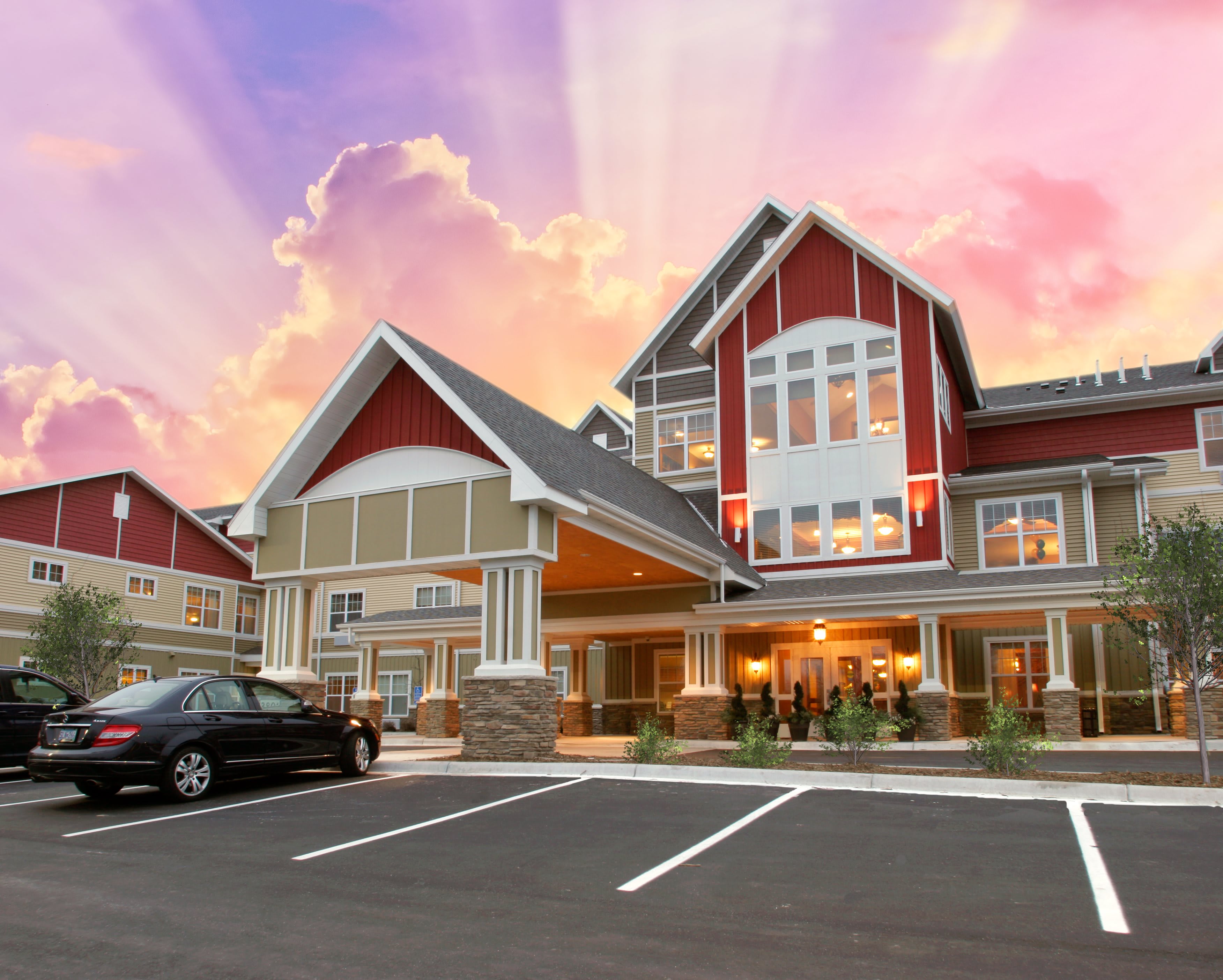 New Perspective Senior Living | Columbia Heights community entrance